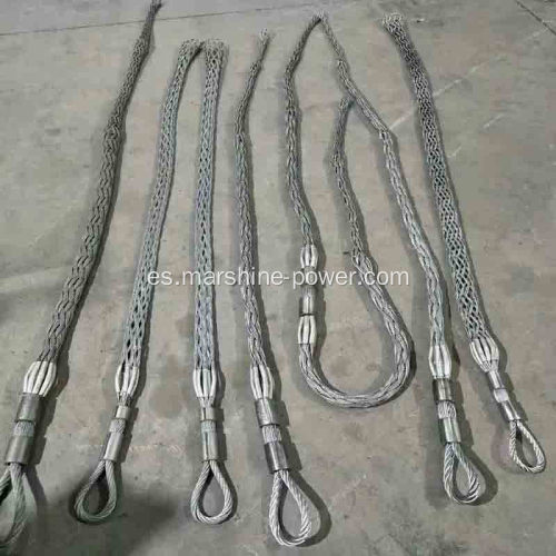 Agarre de cable de cuerda de alambre de malla